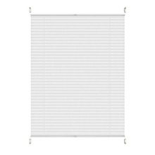 Plisségardin Touch Up & Down Vit 110 x 130 cm